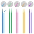 thumbnail image 4 of Heqishun 500 PCS Disposable Micro Applicator Brush Bendable Makeup Brush for Eyelash Extensions, 4 of 8