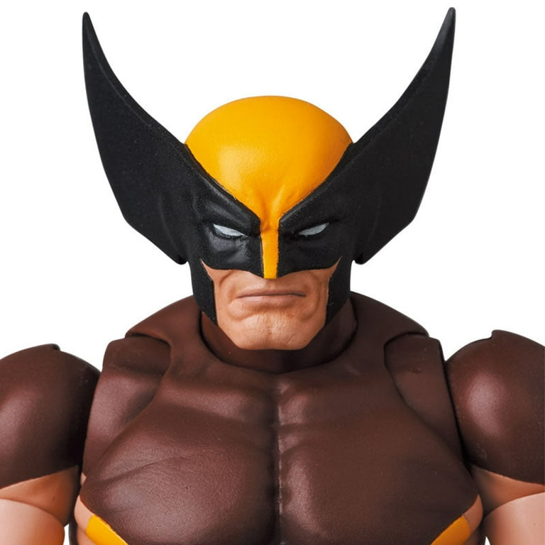 MAFEX X-Men Wolverine Brown Comic Ver Action Figure - Walmart.com
