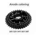 thumbnail image 4 of TFixol WUZEI Mountain Bike Chainring - 32T GXP Direct Mount, 3mm Offset, Durable Aluminum Alloy, Lightweight Hollow Design, Mud-Shedding Slant, Compatible with 8-12 Speed Chains., 4 of 6