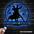 thumbnail image 4 of Craftnamesign Custom Couple Ballroom Metal Wall Art LED Light, Classical Ballroom Dancer Name Sign, 4 of 5