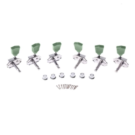 WE-POLUJ New Guitar 3R & 3L Deluxe Tuning Pegs Machine Heads Tuners For Gibson Style