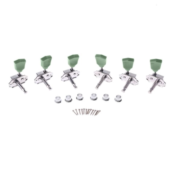 WE-POLUJ New Guitar 3R & 3L Deluxe Tuning Pegs Machine Heads Tuners For Gibson Style