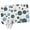 Blue, variant on 5.25'x6.56' Area Rug for Living Room, Black Polka Dots Non Slip Soft Rugs for Bedroom Dining Room, Washable Low Pile Rugs Kitchen Nursery Floor Mat Throw Carpet Modern Abstract Art