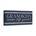 thumbnail image 2 of Creative Products Grandkids Make Life Grand 20 x 10 Canvas Wall Art, 2 of 5