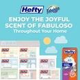 Hefty Small Garbage Bags, Drawstring, Fabuloso Scent, 4 Gallon, 20