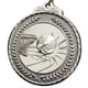 thumbnail image 2 of Medallas de ganador de oro, plata y bronce, medallas deportivas para regalo de recuerdo (plata), 2 of 3