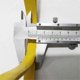 thumbnail image 3 of Band Saw Tire Woodworking Non-slip Rubber Tire Replacement Parts Compatible with 8 Inch Band Saw Wheel Tire Yellow SZRH AV, 3 of 5