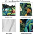 thumbnail image 4 of luoweisi Men's Beach Shorts Quick Dry Swim Trunks with Mesh Lining Chameleon M, 4 of 5