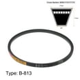 thumbnail image 2 of Unique Bargains B-813 V-Belts Drive Belt, 813mm Inner Girth, Rubber, 2 of 6