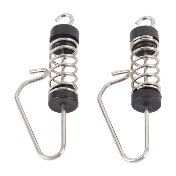 Stainless Steel Boat Flag Clips Heavy Duty Marine Halyard Clips for Antennas Stern Lights Flagpole Rope 10 Pack / 17.0 x 12.0 x 2.0 inches