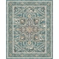 thumbnail image 6 of Living Room Area Rugs 8x10: Washable Rug Boho Soft Non-Slip Low Pile Stain Resistant Foldable Carpet for Bedroom Playroom Dining Room Office Kitchen Farmhouse Home Decor Rug-Dull Teal, 6 of 12