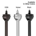thumbnail image 3 of Utopia Alley D64RB 48-86 in. Curtain Rod with Decorative Urn Finial - Bronze, 3 of 7
