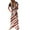 D, variant on SZXZYGS Womens Dresses for Wedding Guest Plus Size Europe and The United States New Independence Day Print V Neck Dress Fashion Temperament Holiday Clothing 2024