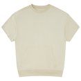 thumbnail image 1 of Soldes Aujourd'hui Liquidation! Mode Femmes Été Col Rond Uni Poche Confortable Manches Courtes Décontracté Offres du Jour Liquidation!, 1 of 2