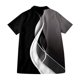 thumbnail image 4 of Vestidos Casuales Para Mujer, Blusas De Mujer De Moda Camiseta informal holgada de manga corta con estampado de moda para mujer, 4 of 5