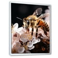 thumbnail image 2 of Designart "Insect Colorful Likeness" Animals Floater Framed Wall Art Living Room, 2 of 7