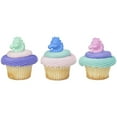 thumbnail image 2 of Unicorn Cupcake Rings - 24 pc, 2 of 2