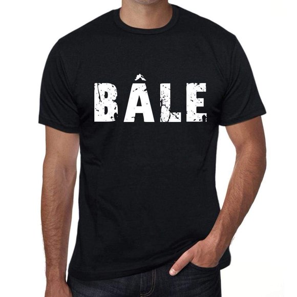 Men's Graphic T-Shirt Basel – Bâle – Eco-Friendly Limited Edition Short Sleeve Tee-Shirt Vintage Birthday Gift Novelty