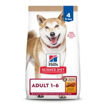 Hill's Science Diet No Corn, Wheat, Soy Chicken & Brown Rice Dry Dog Food, 4lb Bag