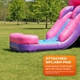 thumbnail image 6 of JumpOrange Commercial Grade Inflatable Pricess Bricks Athletic Bounce House with Slide Combo and Blower, Party Combo Moonwalk, 6 of 7