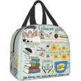 thumbnail image 1 of Gilmore Girls Lunch Tote Bag For Women Gifts Fashionable Collapsible Simple Modern Diy Bag Large, 1 of 5