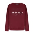 thumbnail image 4 of DPTALR Femmes Casual Manches Longues Col Rond Imprimé Sweat-Shirt Tops Blouse, 4 of 5