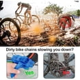 thumbnail image 3 of Limpiador de cadena de bicicleta Limpiador de cadena de bicicleta herramienta de cepillo de limpieza en un juego para cadenas de bicicleta Namotu LL-0206, 3 of 7
