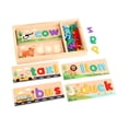 thumbnail image 2 of Juguetes de Madera para Aprender Hechizos, Bloques de Construcción Educativos para El Desarrollo Temprano, Interactivos para Niños de 2, 3, 4 Y 5 años, 2 of 9