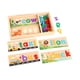 thumbnail image 2 of Juguetes de aprendizaje de hechizos de madera Bloques de construcción de desarrollo temprano educativo Interactivos para 2 3 4 5 años para niños para, 2 of 9