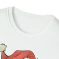 thumbnail image 3 of Retro Santa, Gildan Unisex Softstyle T-Shirt, Christmas Graphic Tee, S-3XL, 3 of 3