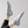 thumbnail image 4 of Lunxisen 2 Pcs Pilates Grip Socks Non Slip Yoga Socks for Women Workout Fitness Studio Essential, 4 of 9