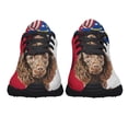 thumbnail image 5 of North Carolina Boykin Spaniel Shoes Sneakers Black Size 10, 5 of 7