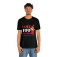 thumbnail image 4 of Valentines Day Cupid Unisex Jersey Short Sleeve Tee Love You My Coffee, 4 of 10