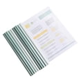 thumbnail image 5 of Drawbar Book Covers Folder Pressboard Covers Report Binder File Document Binder Document Organizers Clear Book Covers, 5 of 8