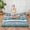 Blue Striped Jacquard ( 4"th + Dust Cover )-Full (80"L x 54"W), variant on Ese Floor Mattress Futon With Portable Storbag And Washable Cover Roll Up Thick Tatami Mat Suitable For Camping Guest Room Grey