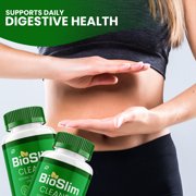 BioSlim Cleanse Capsules – Bio Slim Digestive Support, Gut Wellness, 1 Pack, 60 Capsules