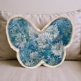 thumbnail image 5 of Blue Butterfly Shaped Sofa Pillow, Lumbar Support Cushion for Back Comfort, Decorative Home Throw Pillow, 5 of 5