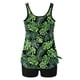 thumbnail image 5 of Trajes de baño tankini para mujer Trajes de baño de dos piezas con espalda de tiras y estampado conservador para mujer Traje de baño de dos piezas para mujer, 5 of 6
