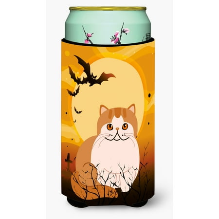 

Carolines Treasures BB4444TBC Halloween Exotic Shorthair Cat Tall Boy Beverage Insulator Hugger Tall Boy multicolor