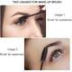 thumbnail image 3 of Paquete de 100 cepillos desechables para máscara de pestañas, extensión de pestañas, cejas y maquillaje (negro), 3 of 4