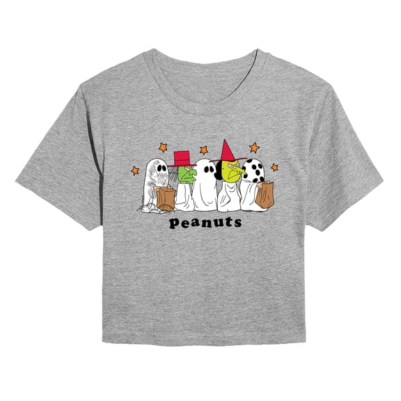 Peanuts - Halloween Costumes Cropped Graphic T-Shirt