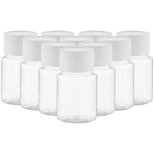 FELTECHELECTR 10 dispensadores de jabón portátiles de viaje de 30 ml, botellas de PET, contenedores de loción para encimera.