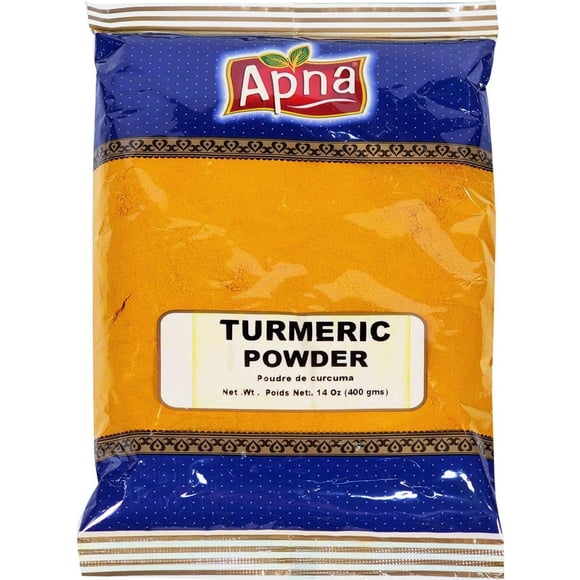 Apna - Turmeric Powder (Haldi) - 400g - 1ct - Golden, Earthy & Potent (1ct)