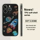 thumbnail image 1 of Añade un toque de alegría a tu iPhone 15 Pro Max 14 13 12 Pro 11 con esta funda para teléfono plateada mate con diseño único de dibujos animados., 1 of 4