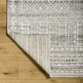 thumbnail image 2 of Hauteloom Kazi Recycled Material Living Room, Bedroom Area Rug - Gray, White, Brown - 10' x 14', 2 of 6