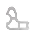 thumbnail image 6 of Accusize 8 Pc Radius Gauge Set 1-1/16'' to 1-1/2'' Gauges without Holder, 3602-5023, 6 of 9