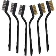 thumbnail image 2 of 18 Pack Wire Brush Set for Cleaning Welding Slag and Rust.Curved Handle Masonry brush Wire bristle for Cleaning Welding Slag and Rust, 2 of 5