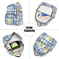 thumbnail image 5 of FORMRS Mini Backpack Purse for Women Travel Daypack Casual Shoulder Bag, Light Lemon, 5 of 7