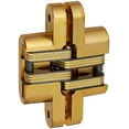thumbnail image 4 of Soss #216 Invisible Hinge Satin Brass 216US4, 4 of 4