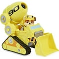 thumbnail image 4 of Paw Patrol Rubble's Deluxe Transforming Play Vehicles with Collectible Action Figure, Yellow, 4 of 8